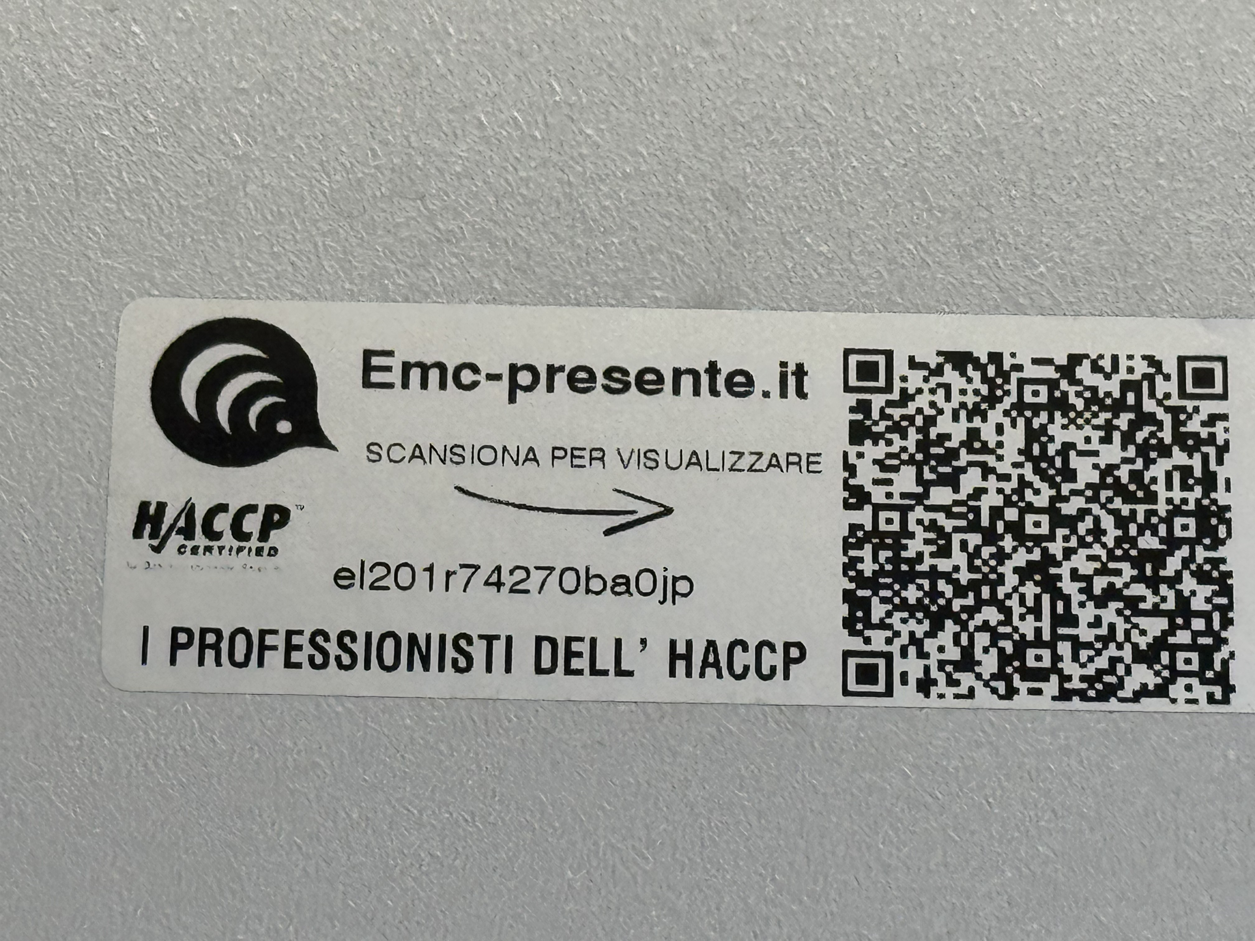 Allarme temperatura cella frigo